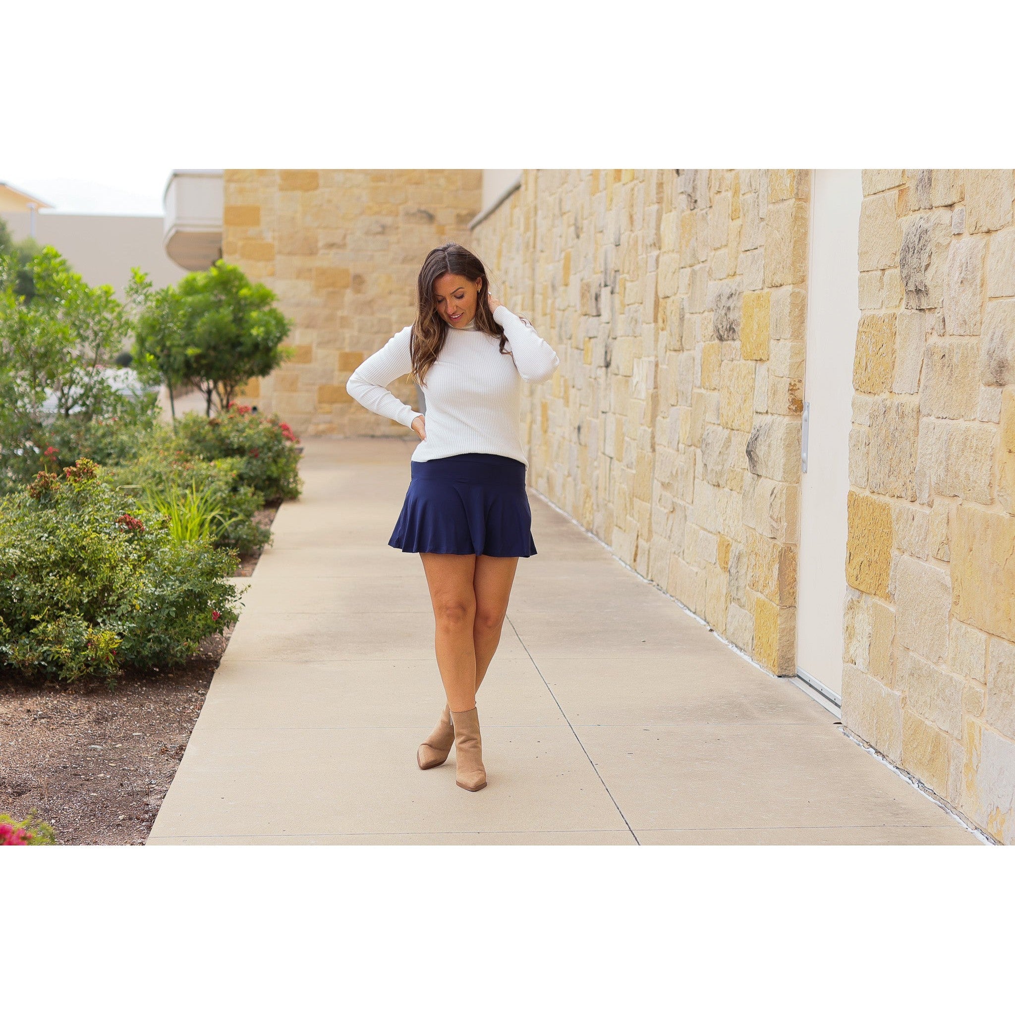 Ready to Ship | The Josie Navy Skort